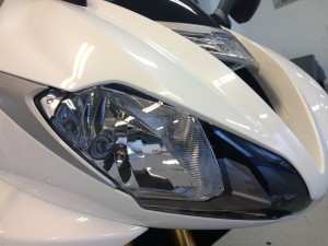 正面から見た図……